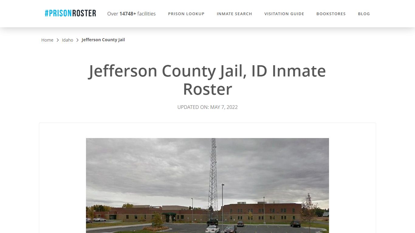 Jefferson County Jail, ID Inmate Roster